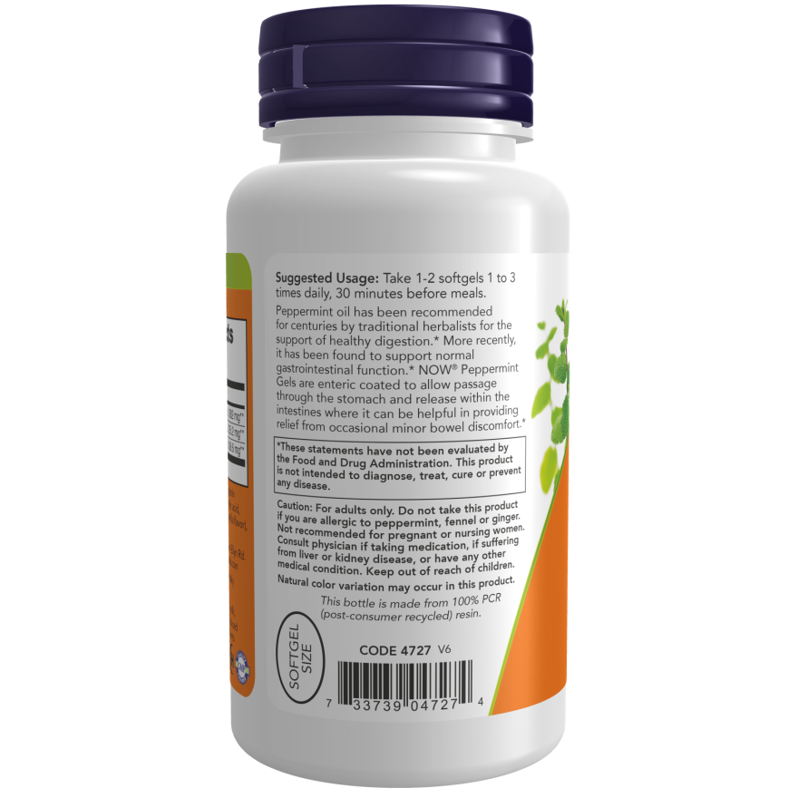 Peppermint Gels Softgels-Herbs-AlchePharma