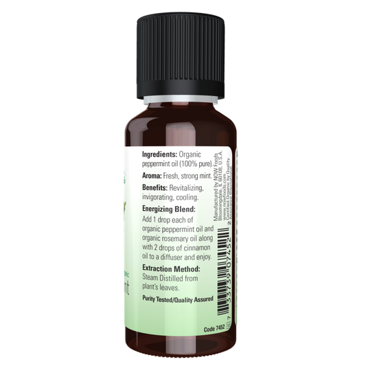 Peppermint Oil, Organic-Aromatherapy-AlchePharma