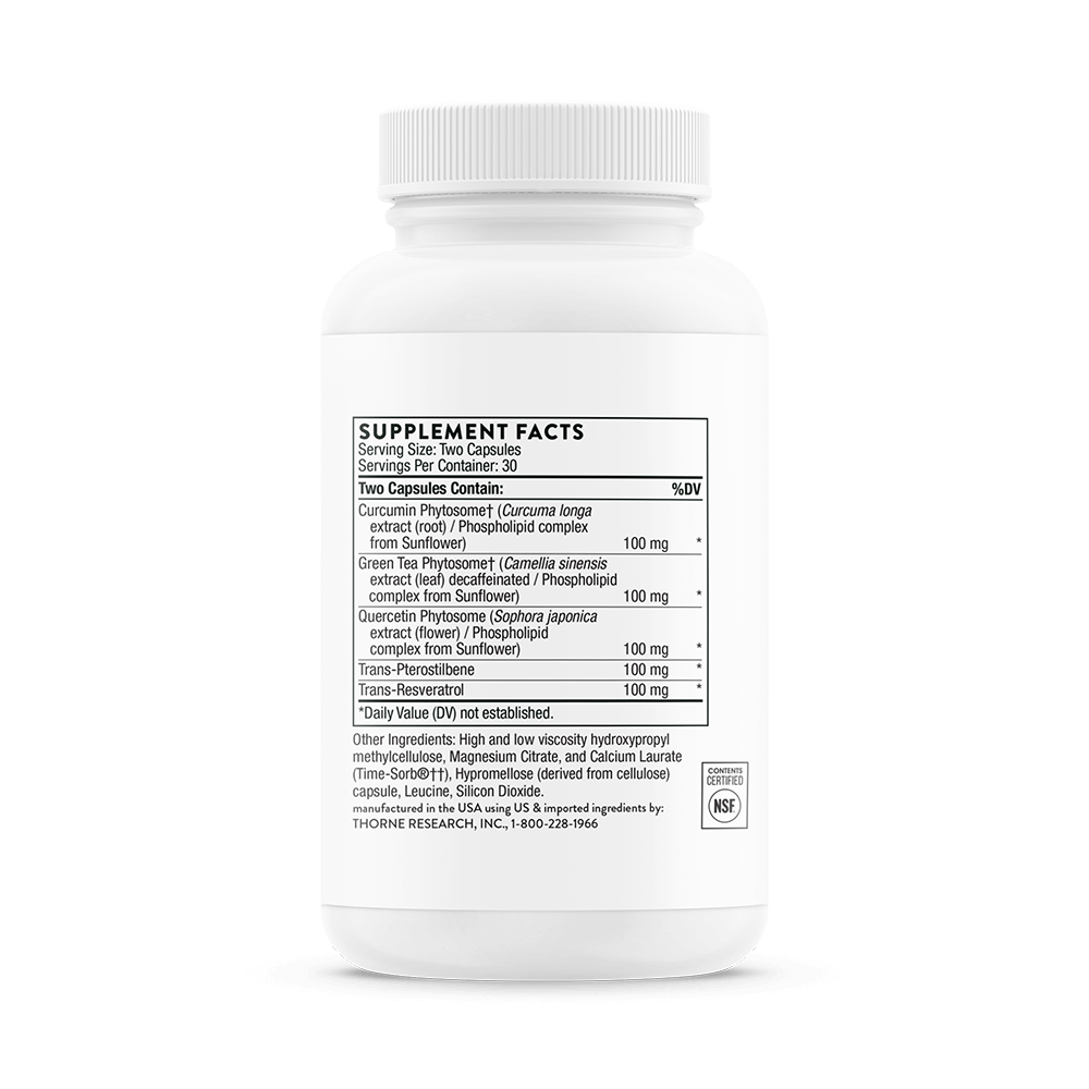 PolyResveratrol-SR® 60 Capsules-Antioxidants-AlchePharma