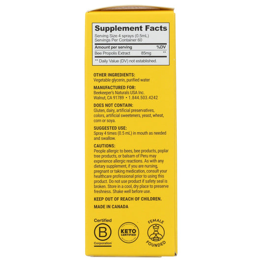 Propolis Immune Support Throat Spray-Immune Support-AlchePharma