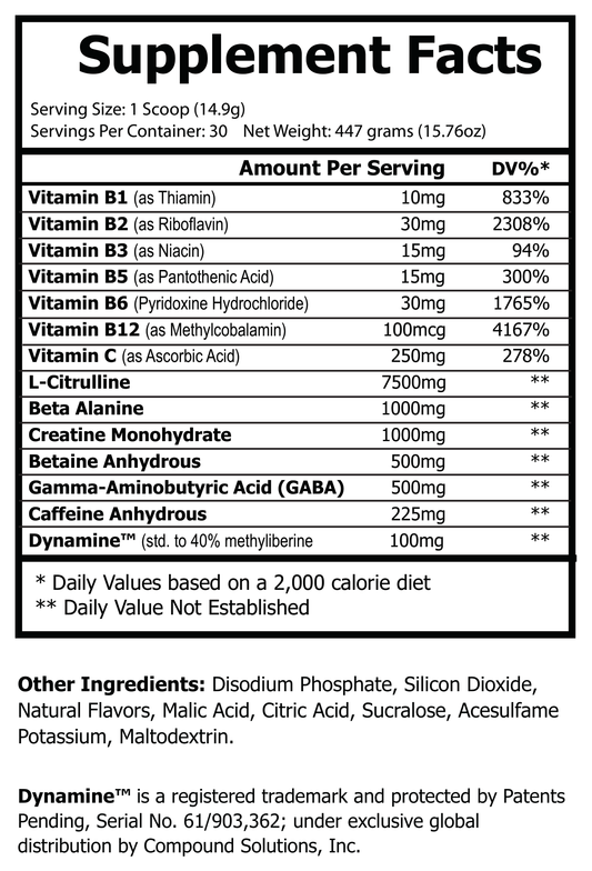 Pre-Workout (Tropical Sunrise)