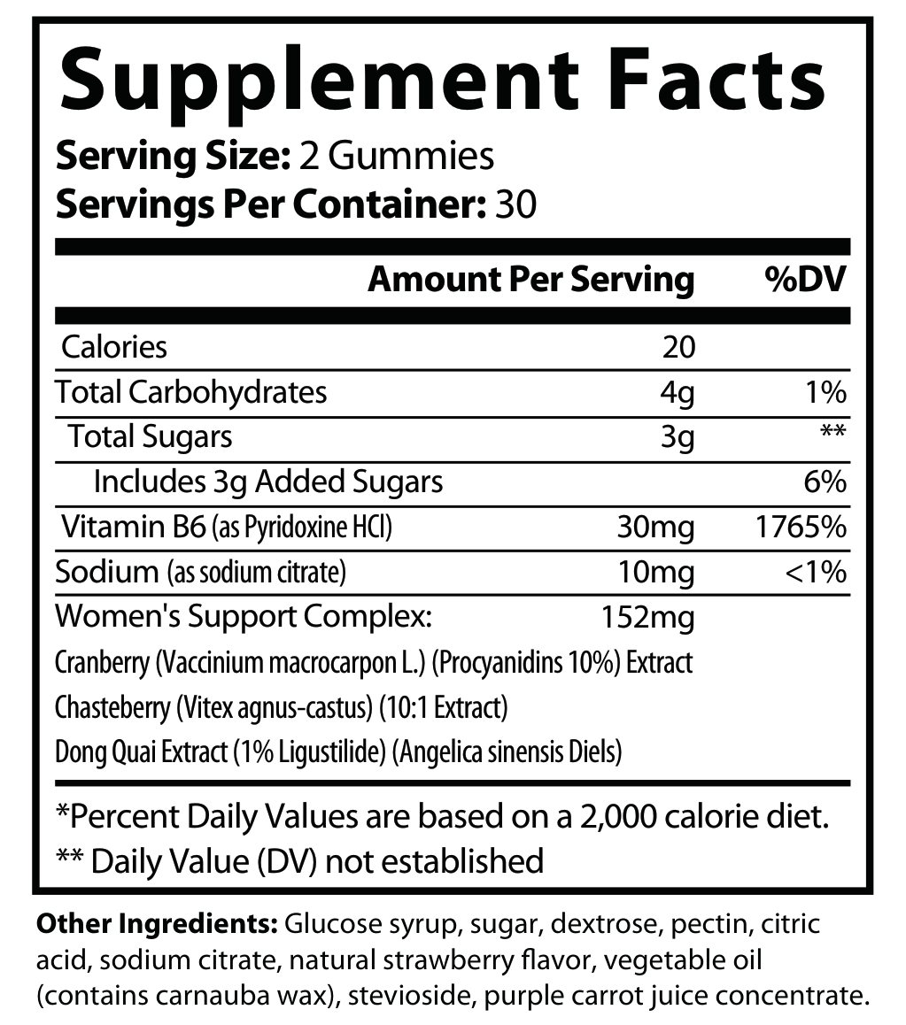 Solikka Premium Women's Hormonal Support Gummies