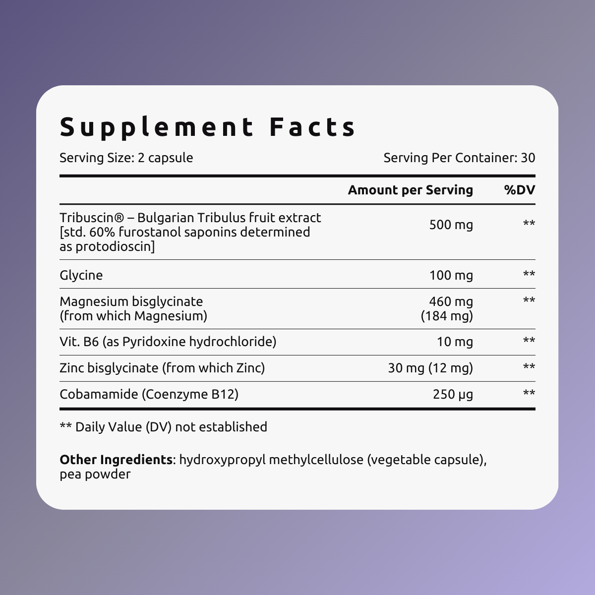 Recharge - 60 capsules