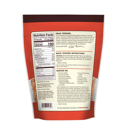 Red Lentils 27 oz-Legume-AlchePharma