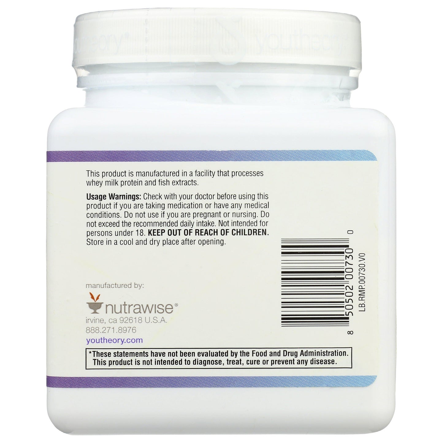 Relax Magnesium Powder 4.4 Oz. (Berry Flavored)-Magnesium-AlchePharma