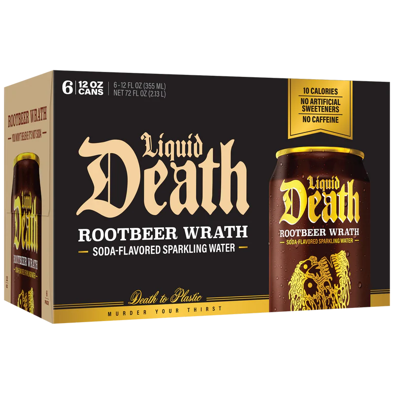 Rootbeer Wrath Sprklng Water 6 pk