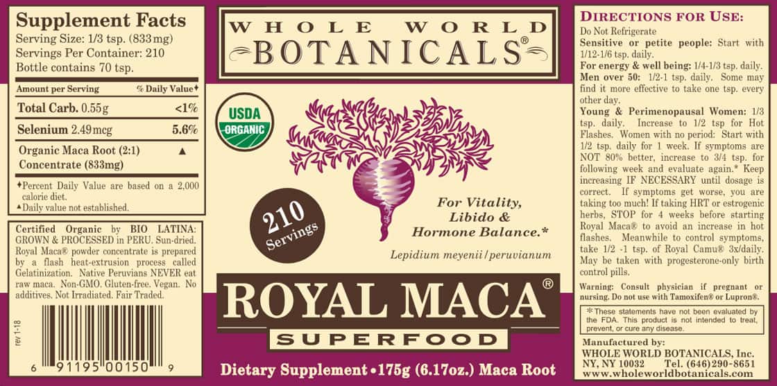 Royal Maca - Superfood Powder
