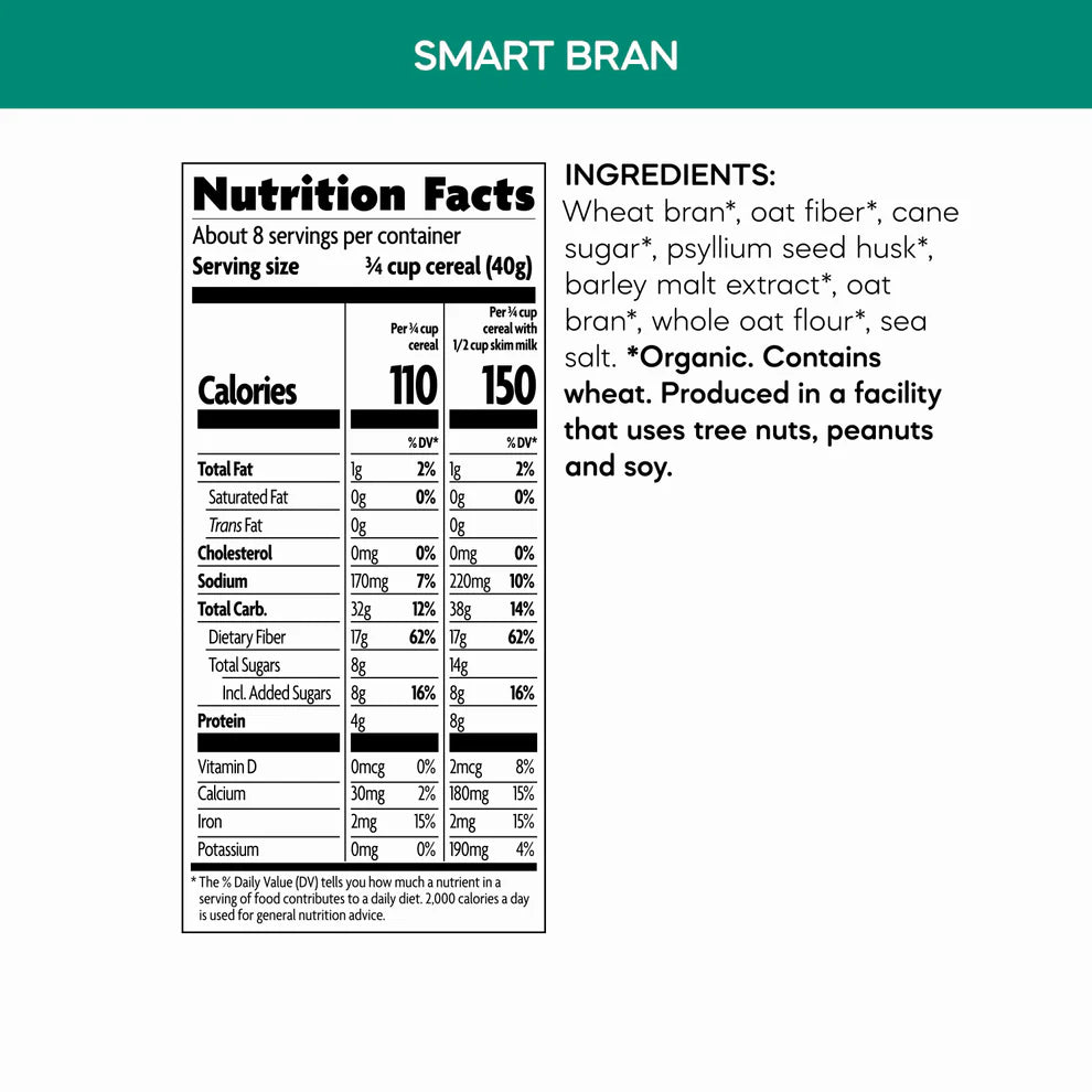 Smart Bran Cereal - 10.6 Oz.