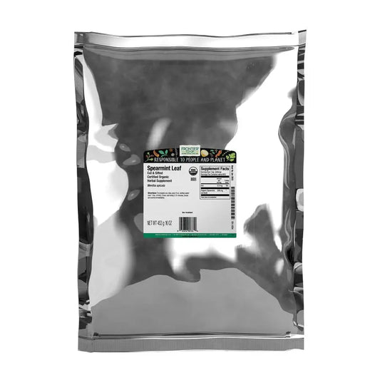 Spearmint Leaf, Cut & Sifted, Organic 1 lb