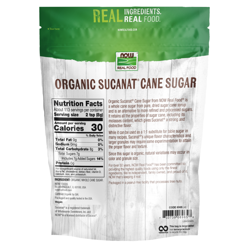 Sucanat® Cane Sugar, Organic-Natural Foods-AlchePharma