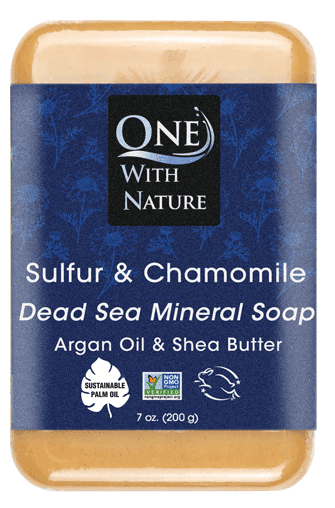 DEAD SEA SULFUR & CHAMOMILE SPA SOAP 7oz