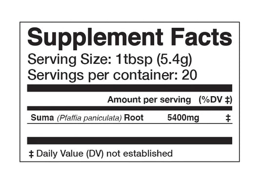 Suma Strength & Stamina 5oz