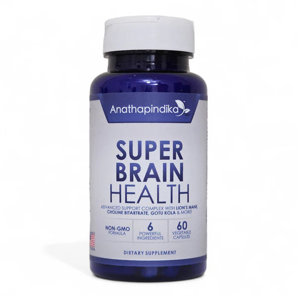 Super Brain Health - 6-in-1 Nootropic Supplement - 60 Capsules