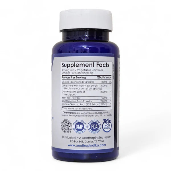 Super Brain Health - 6-in-1 Nootropic Supplement - 60 Capsules