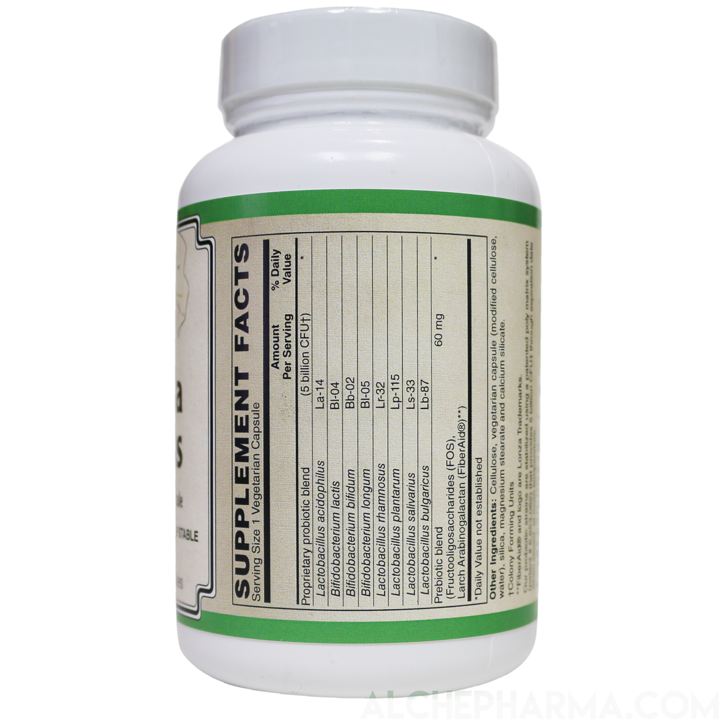 Suprema Dophilus Authentic ( Danisco -BEARS- Poly Matrix Stomach Acid Resistant Strains ) w/ arabinogalactans-Probiotics-AlchePharma