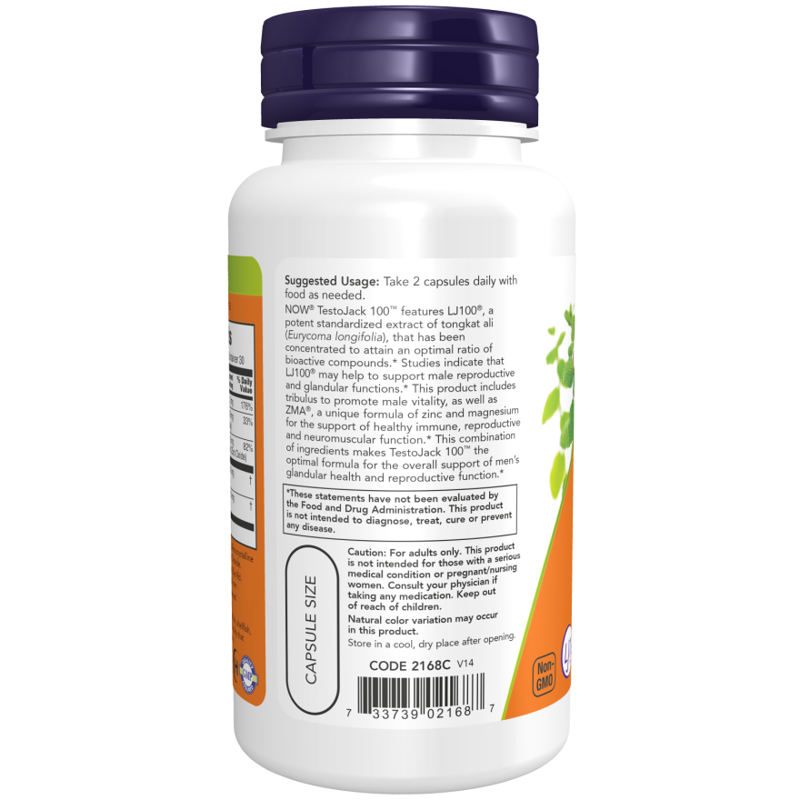 TestoJack 100™ Veg Capsules-Sports Nutrition-AlchePharma