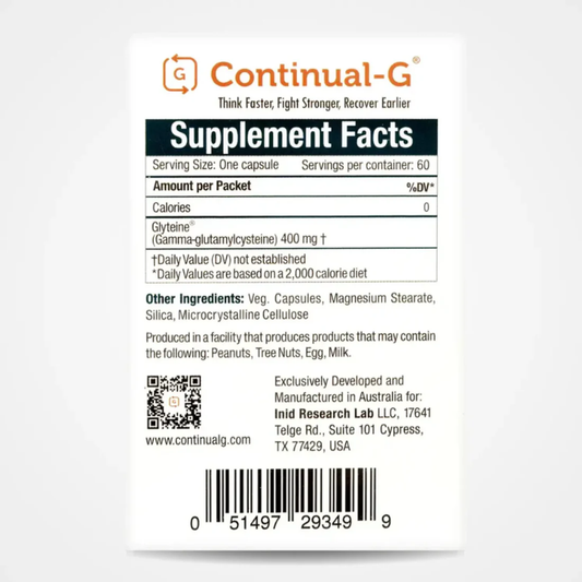 Continual-G Glyteine 400 mg Caps