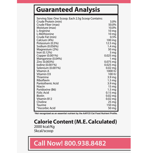 Vital Cat Multi-Vitamin 2.64 Oz. Powder (Fish Flavored)-Pet Supplements-AlchePharma