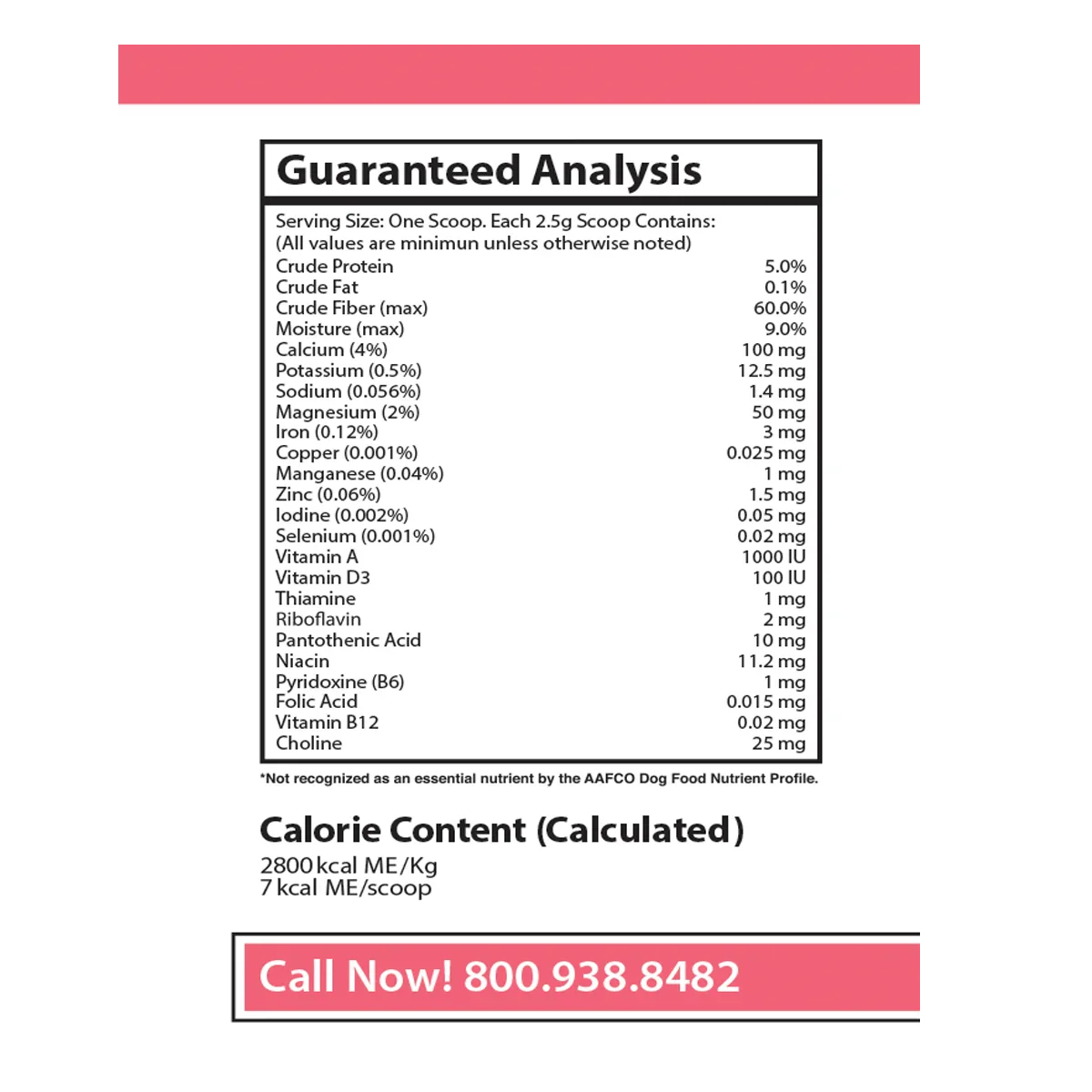 Vital Dog Multi-Vitamin 2.64 Oz. Powder (Beef Flavored)-Pet Supplements-AlchePharma