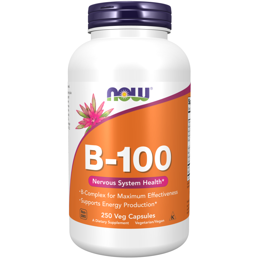 Vitamin B-100 Veg Capsules-Vitamins-AlchePharma