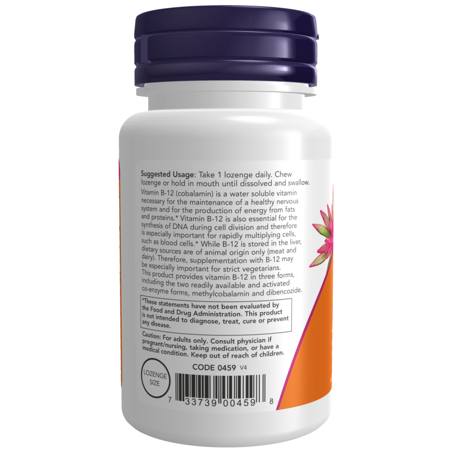 Vitamin B-12 2,000 mcg Lozenges (partial)-Vitamins-AlchePharma