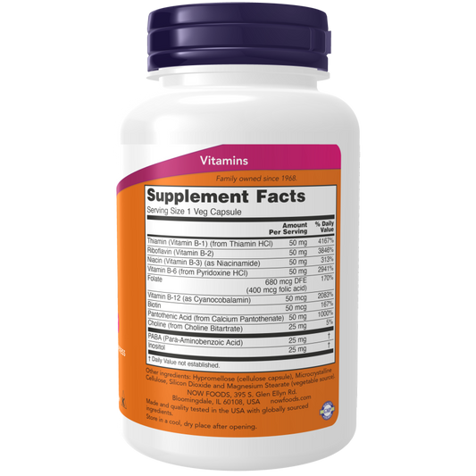 Vitamin B-50 mg Veg Capsules-Vitamins-AlchePharma