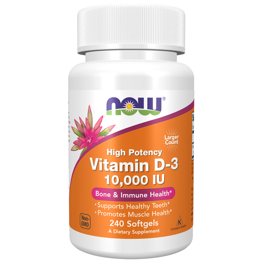 Vitamin D-3 10,000 IU Softgels-Vitamins-AlchePharma