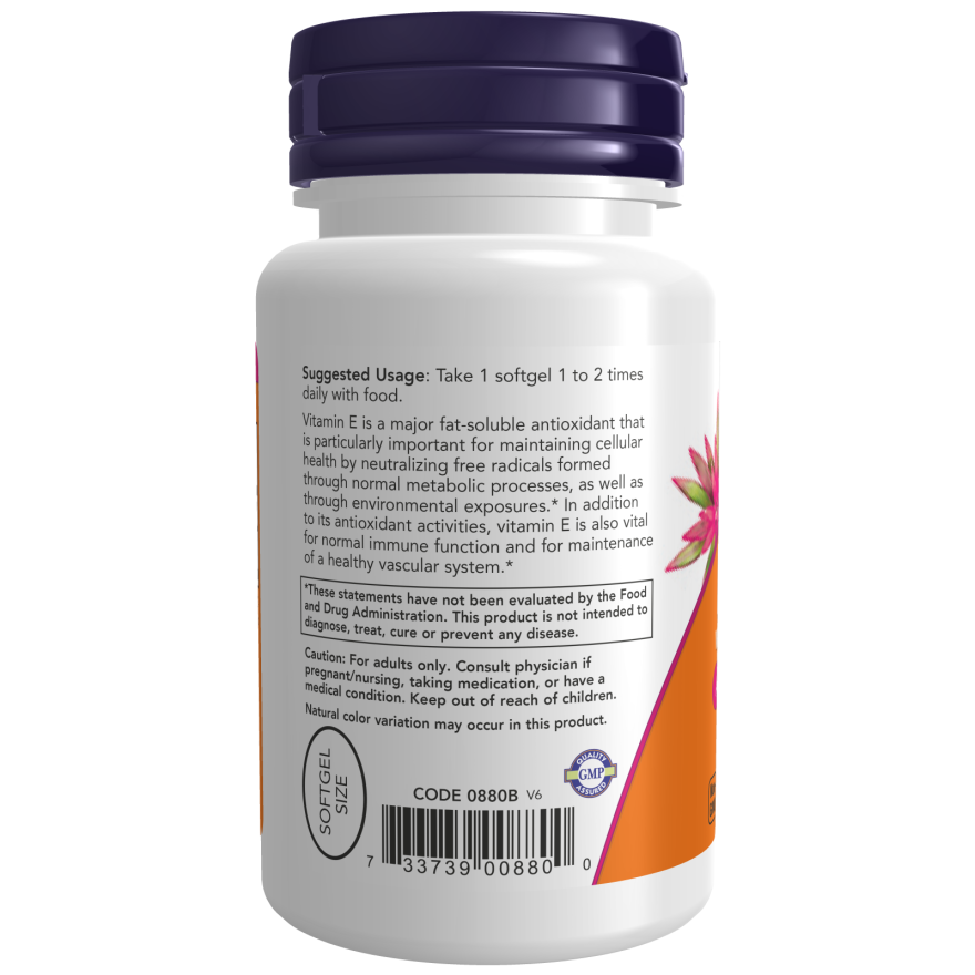 Vitamin E-200 With Mixed Tocopherols Softgels-Vitamins-AlchePharma