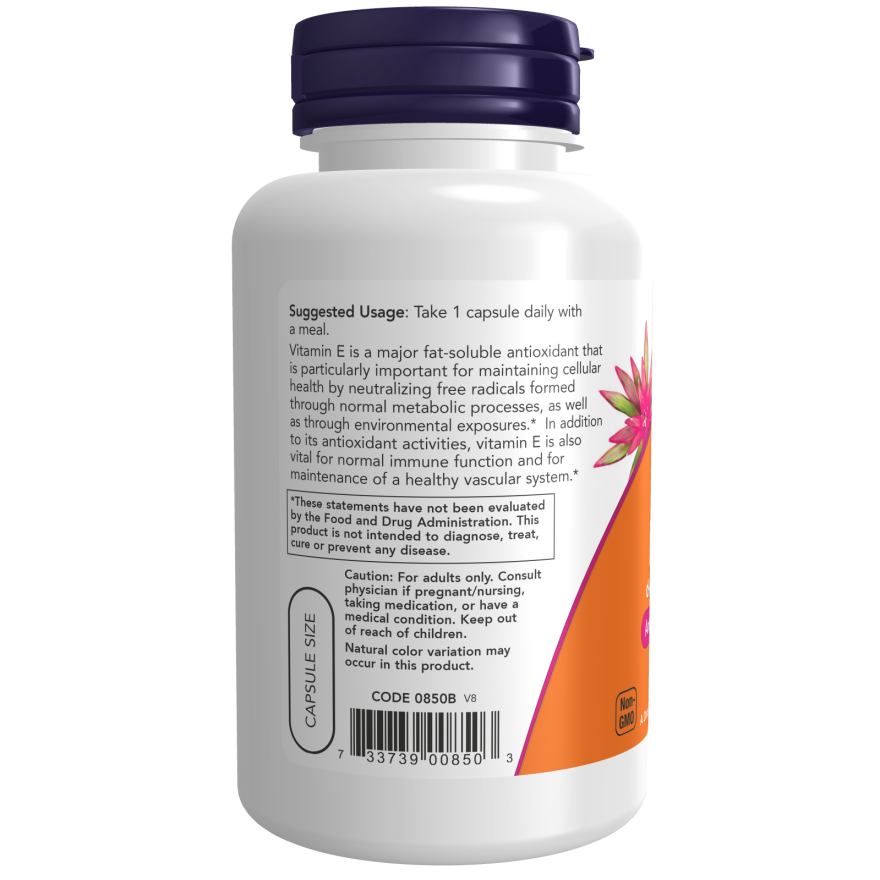 Vitamin E-400 Vegetarian Dry Veg Capsules-Vitamins-AlchePharma