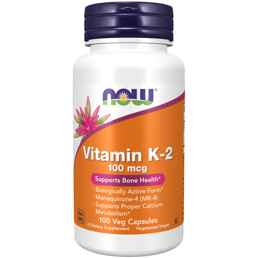 Vitamin K-2 100 mcg Veg Capsules-Vitamins-AlchePharma