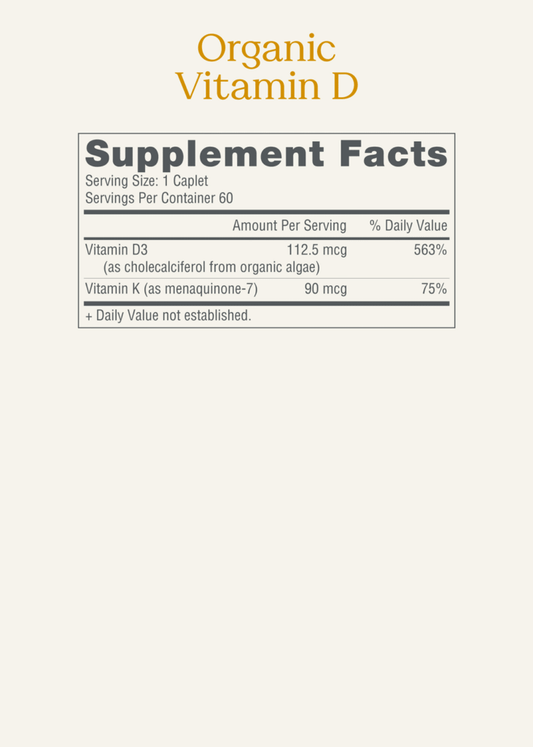 Organic Vitamin D