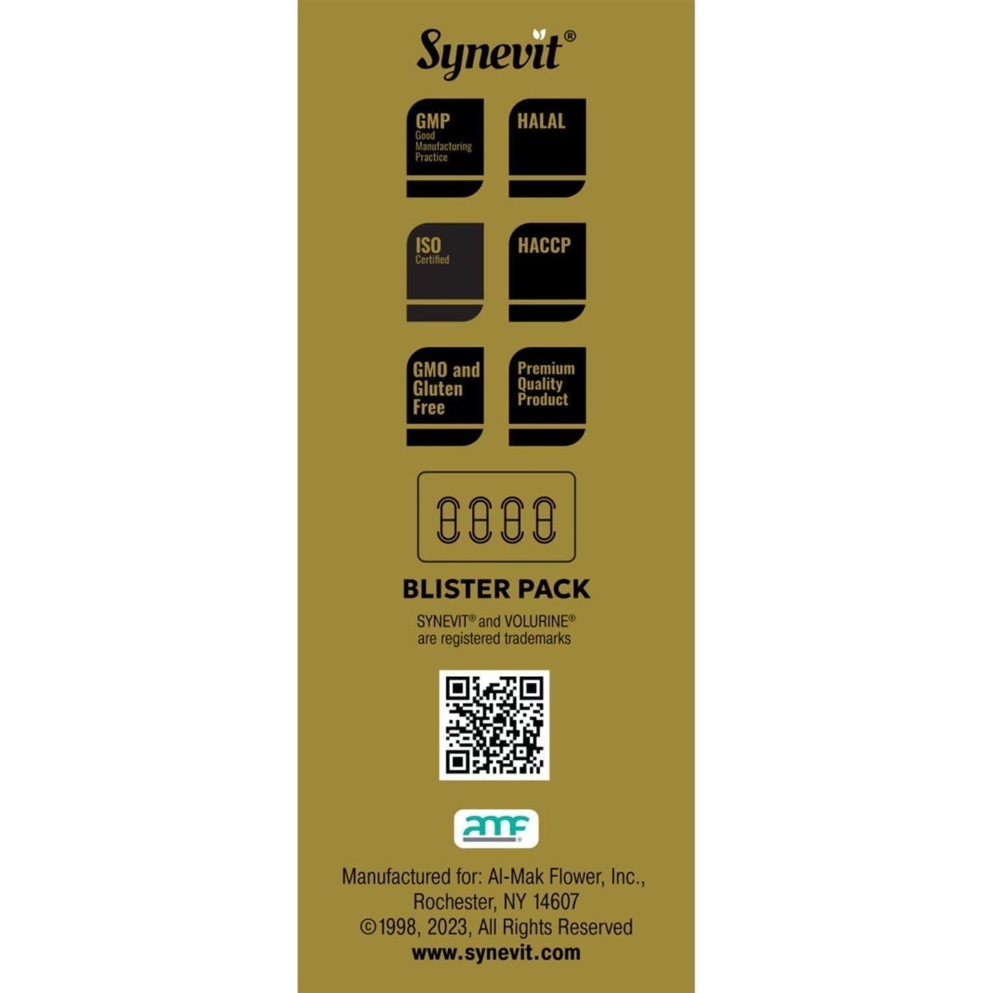 Volurine - D-Mannose & Cranberry Extract 60 Vegetable Capsules-Urinary Tract Health-AlchePharma