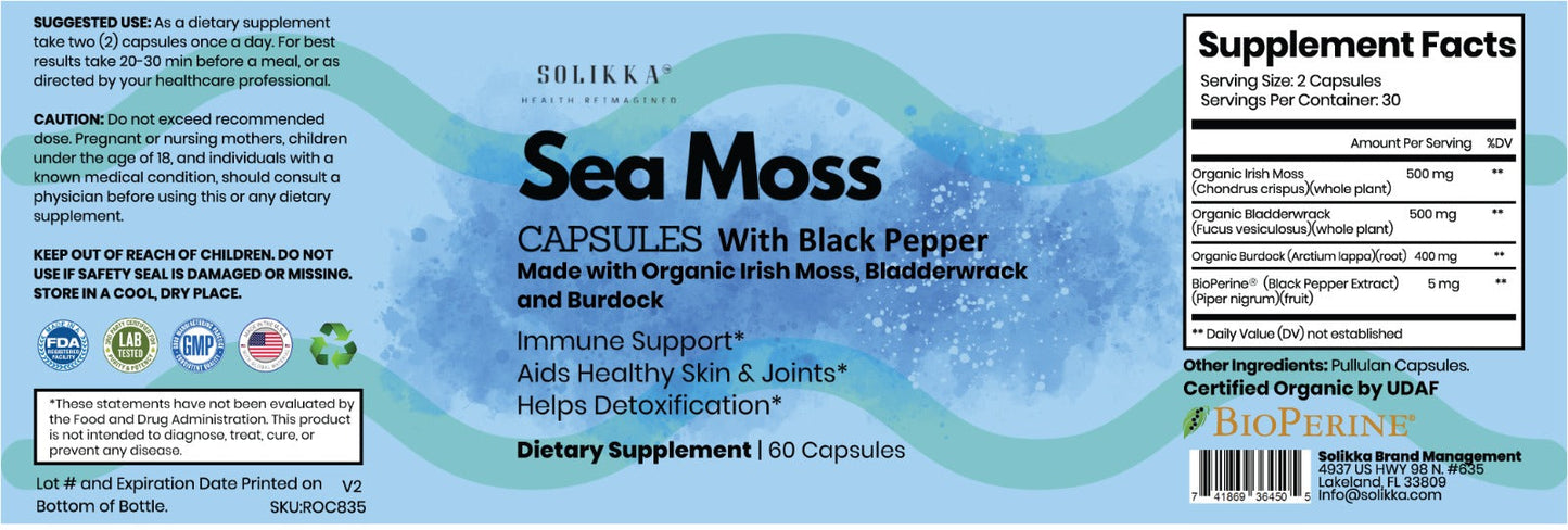 Natural Organic Sea Moss