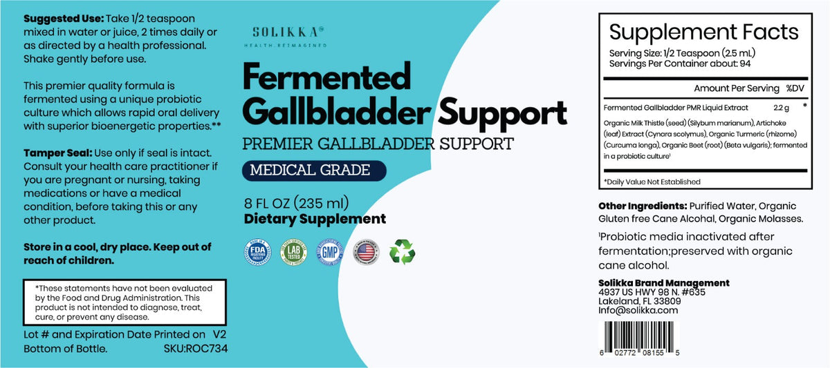 solikka Fermented Gall Bladder Support