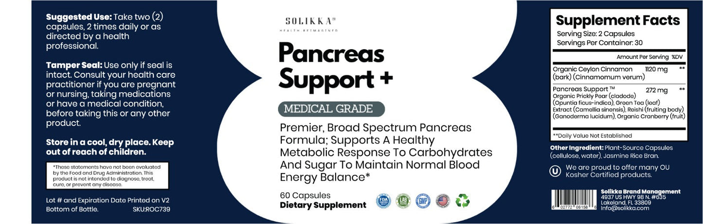 Pancreas Support Plus