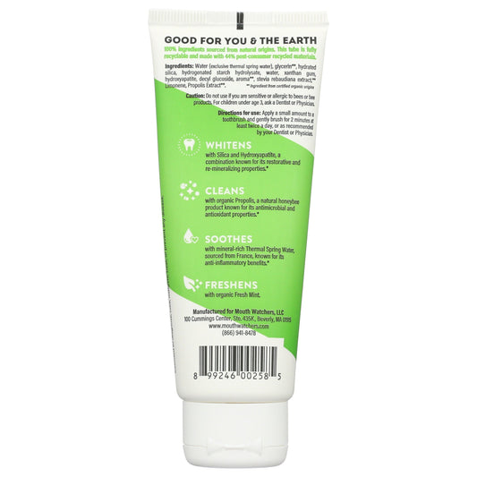 Whitening Toothpaste - Fresh Mint + Propolis (Floride-Free)-Toothpaste-AlchePharma