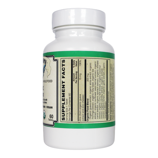 Zinc Organic Whole Food-Zinc-AlchePharma