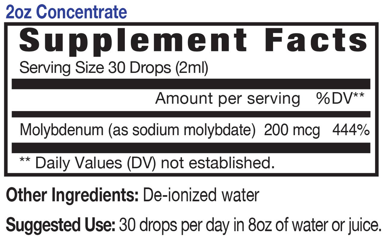 Ionic Liquid Molybdenum Concentrate