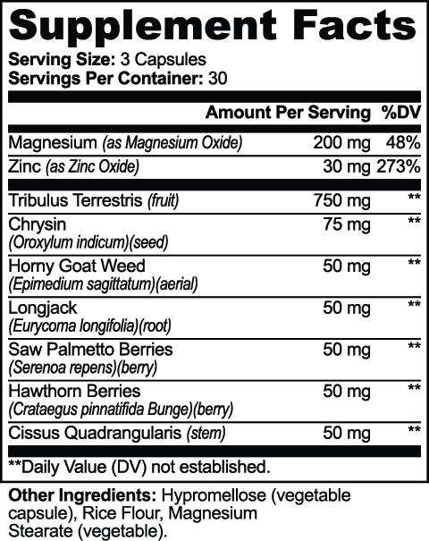 Vitality Plus for Men 90 Capsules