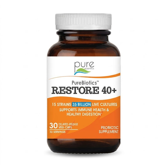 Pure Essence Labs PureBiotics Restore 40+