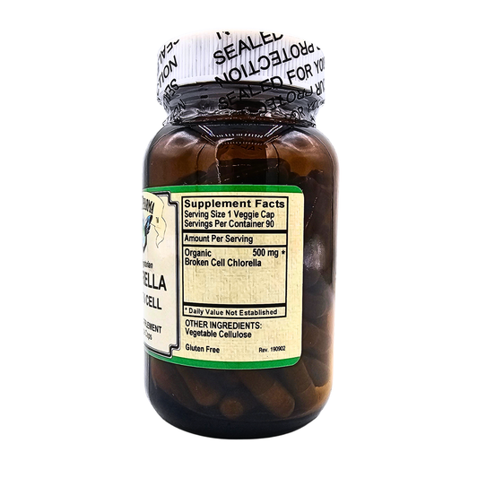 Chlorella - 500 Mg Broken Cell - 90 Capsules