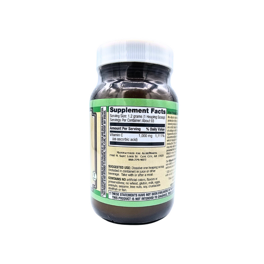 Vitamin C Crystal Powder - IP Non-GMO, Vegan