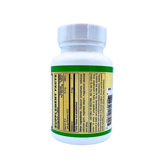 Melatonin - 3 mg with B-6 Tablets