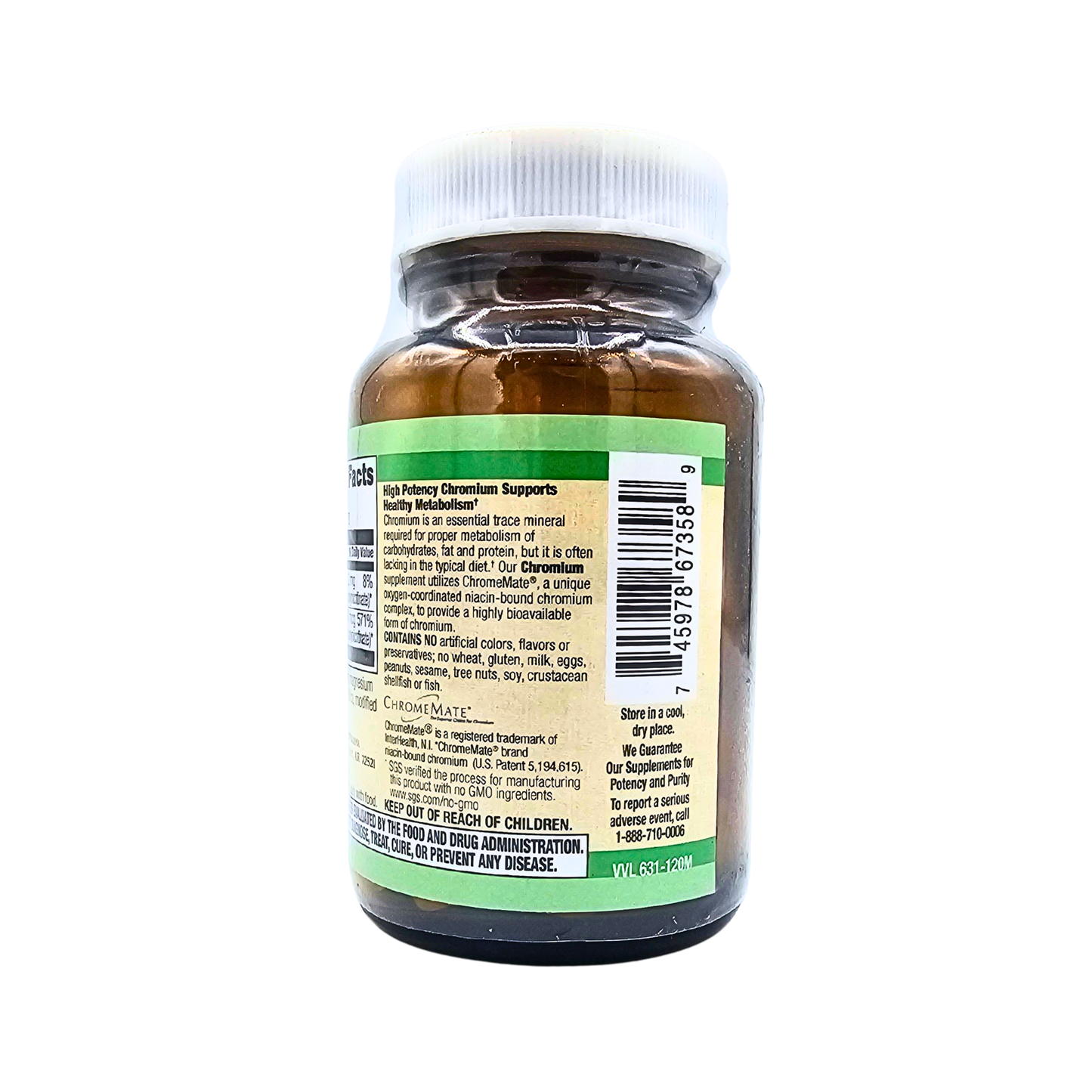 Chromium 200mcg - ChromeMate® GTF Tablets