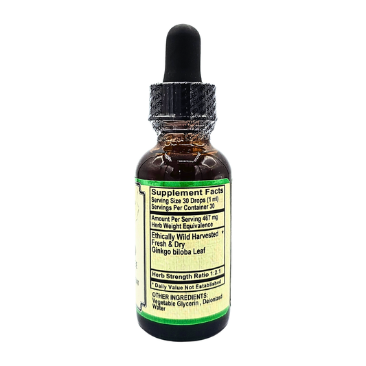 Ginkgo - 467 Mg, Alcohol Free - 1 Fl. Oz.