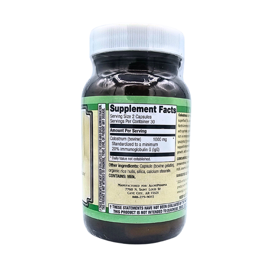 Colostrum - 1,000 Mg per Serving - 60 Capsules