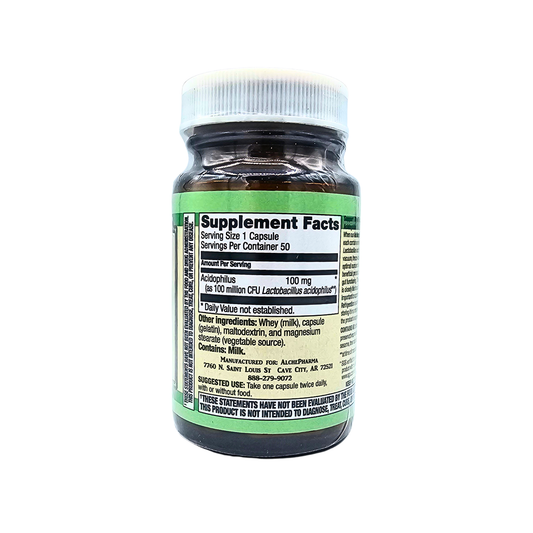 Acidophilus - Freeze-Dried Capsules