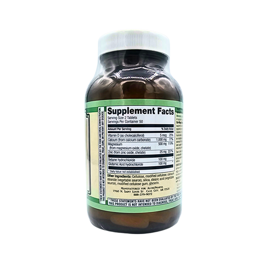 Cal-Mag-Zinc - with Vitamin D3 - 250 Tablets