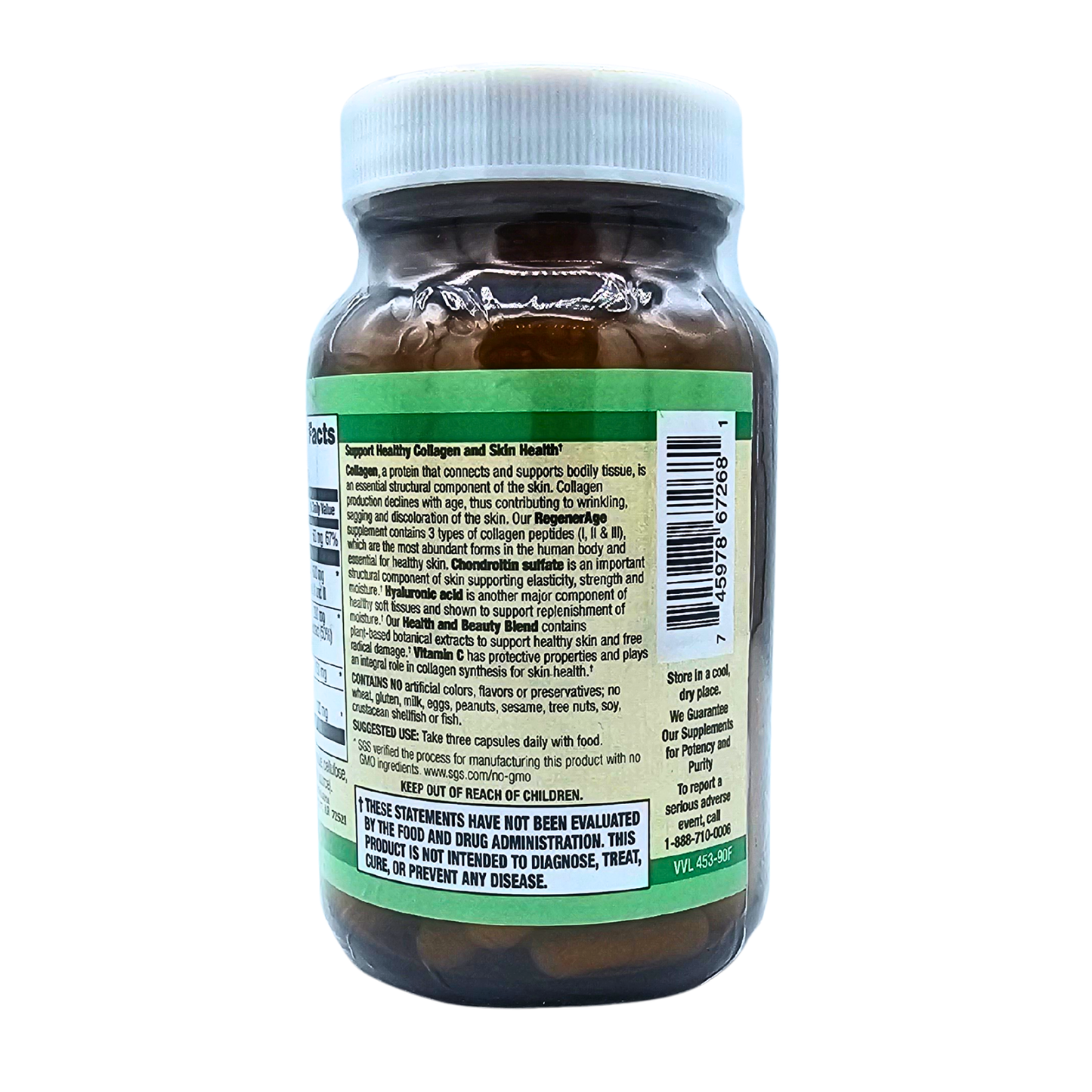 RegenerAge - Collagen Complete with Health & Beauty Blend - 90 capsules