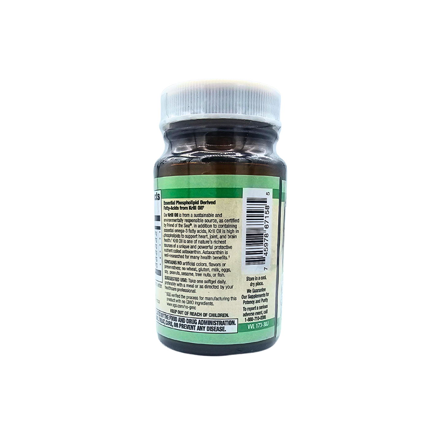 Krill Oil - Marine Lipid Concentrate Softgels